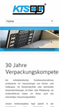 Mobile Screenshot of kts-verpackungen.de